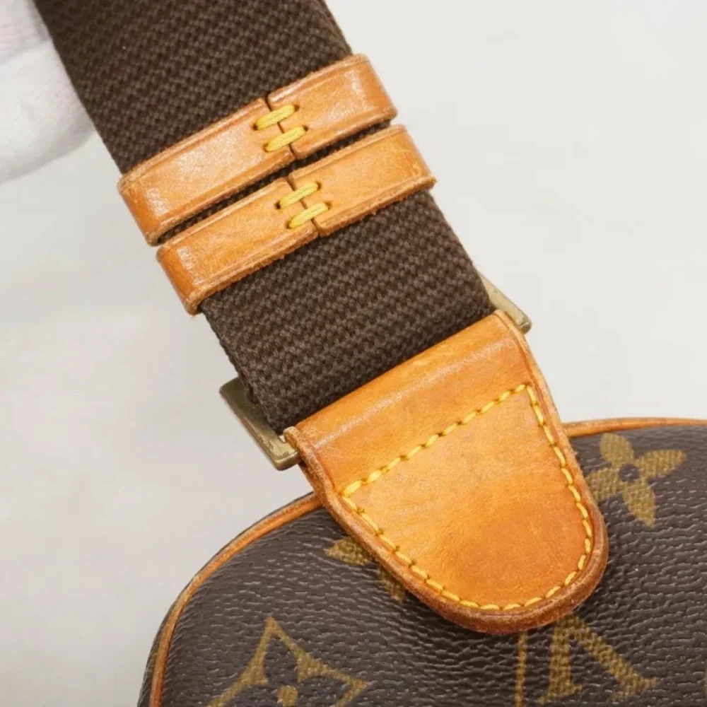 Authentic Louis Vuitton gange mini hum bag belt bag crossbody monogram travel - Picture 7 of 15